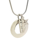 Stainless Steel Jewellery GRADUATION PENDANT: Dream and Reach for the Stars Pendant