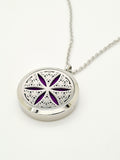 Aromatherapy Diffuser Pendant - FLOWER OF LIFE