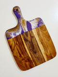 Wooden Serving Board - Handmade Resin Cheeseboard