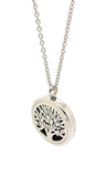 Nature Jewellery - Tree Pendant - Diffuser Locket - TREE OF WISDOM