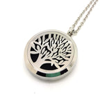 Nature Jewellery - Tree Pendant - Diffuser Locket - TREE OF WISDOM