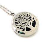 Nature Jewellery - Tree Pendant - Diffuser Locket - TREE OF WISDOM