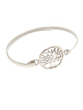 STERLING SILVER TREE OF LIFE BANGLE