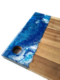 Wooden Serving Board - Handmade Resin Cheeseboard